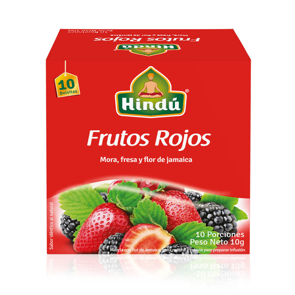 Infusión Frutal Frutos Rojos x10