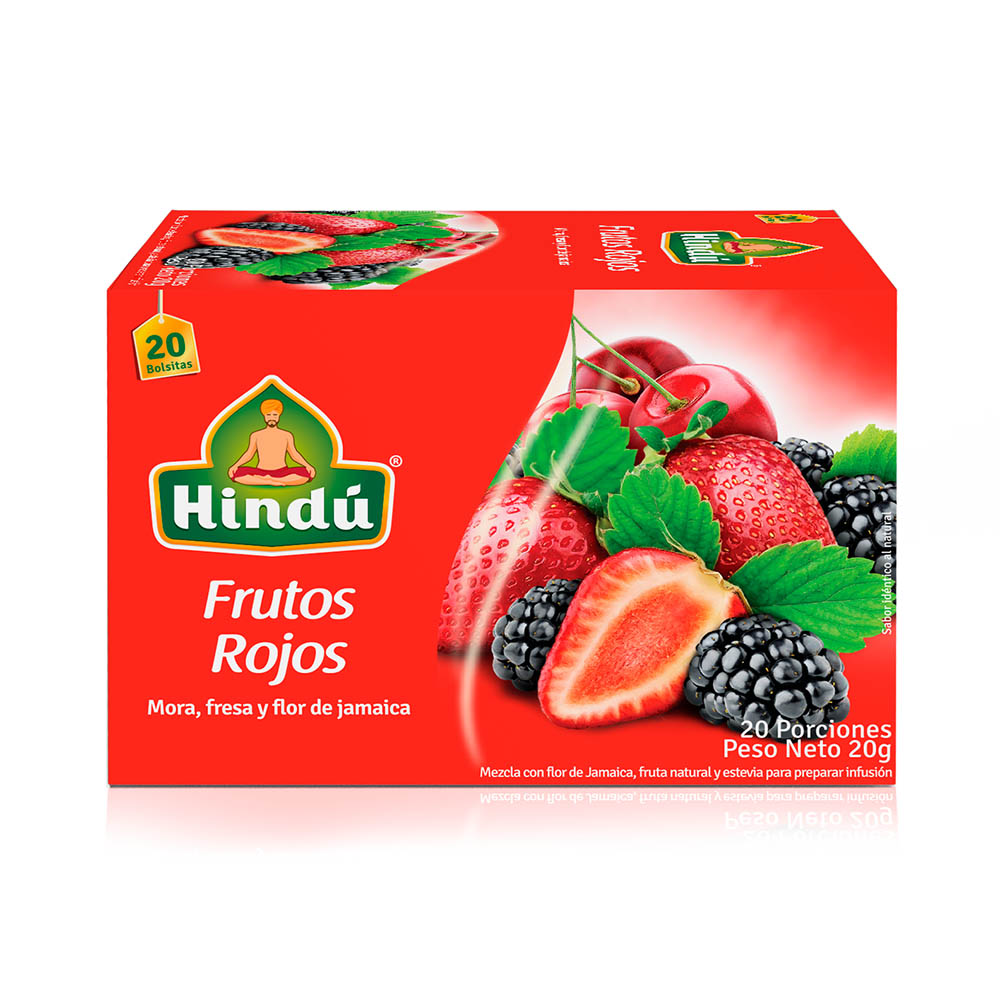 Infusión Frutal Frutos Rojos x20