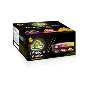 Té Negro Premium Sabores Surtidos x50