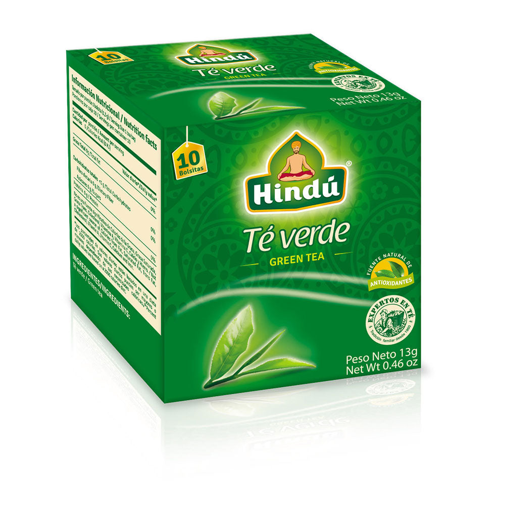 Té Verde Clásico Hindu x10