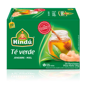 Té Verde Jengibre Miel x20